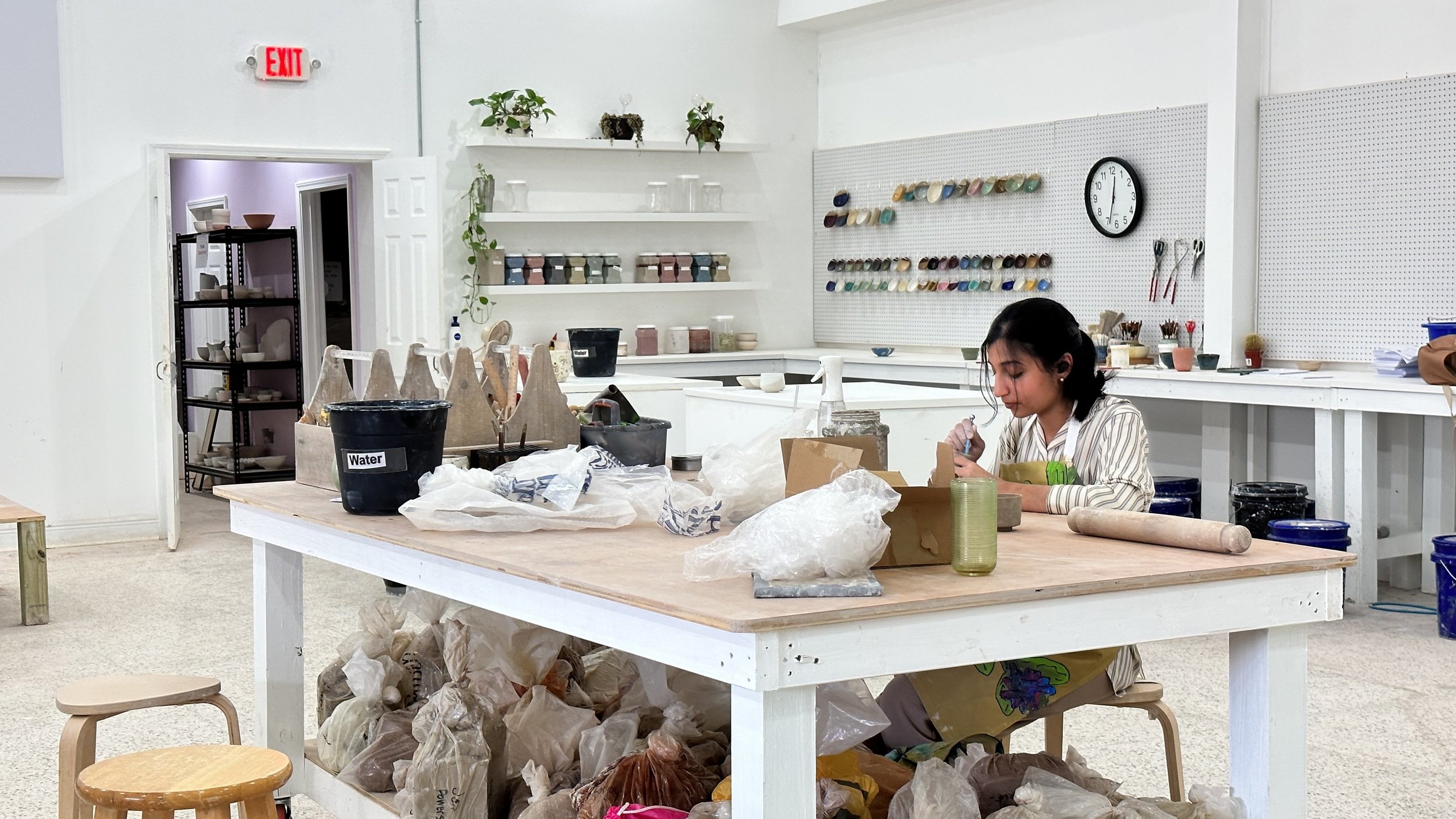 Bag of Clay Pick up Dreux Ave — THE LONDON CLAYWORKS New Orleans